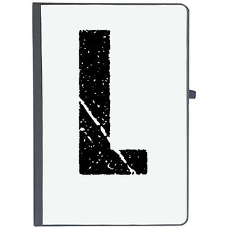                       UDNAG Ruled Notebook Diary 'Alphabet | L', [A5 80Pages 80GSM]                                              