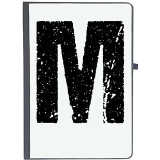                       UDNAG Ruled Notebook Diary 'Alphabet | M', [A5 80Pages 80GSM]                                              