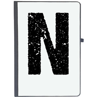                       UDNAG Ruled Notebook Diary 'Alphabet | N', [A5 80Pages 80GSM]                                              