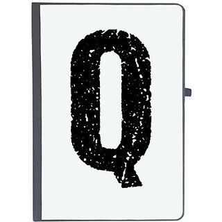                       UDNAG Ruled Notebook Diary 'Alphabet | Q', [A5 80Pages 80GSM]                                              