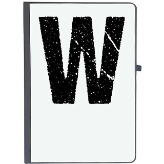                       UDNAG Ruled Notebook Diary 'Alphabet | W', [A5 80Pages 80GSM]                                              
