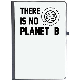                       UDNAG Ruled Notebook Diary 'Dog | There is no planet B', [A5 80Pages 80GSM]                                              