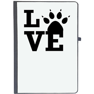                       UDNAG Ruled Notebook Diary 'Dog | Love dog', [A5 80Pages 80GSM]                                              