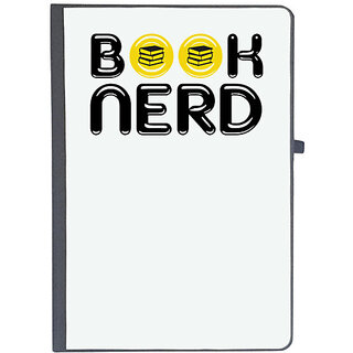                       UDNAG Ruled Notebook Diary 'Reading | Book nerd', [A5 80Pages 80GSM]                                              