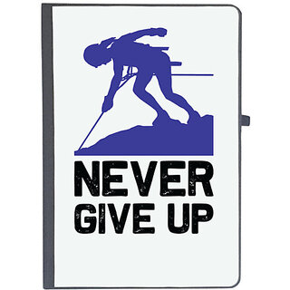                       UDNAG Ruled Notebook Diary 'Climbing | Never give up', [A5 80Pages 80GSM]                                              