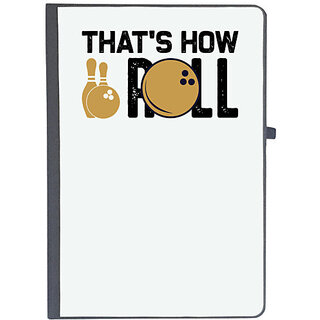                       UDNAG Ruled Notebook Diary 'Gaming | Thats how roll', [A5 80Pages 80GSM]                                              