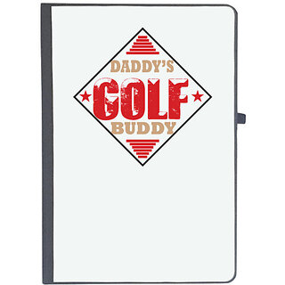                       UDNAG Ruled Notebook Diary 'Fathers Day | Dadys golf buddy', [A5 80Pages 80GSM]                                              