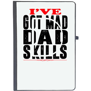                       UDNAG Ruled Notebook Diary 'Fathers Day | I have got my dad skill', [A5 80Pages 80GSM]                                              