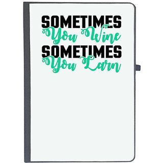                       UDNAG Ruled Notebook Diary 'Fathers Day | Sometimes you are wine', [A5 80Pages 80GSM]                                              