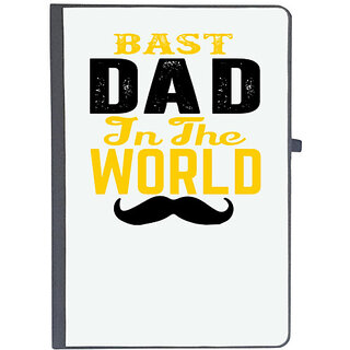                       UDNAG Ruled Notebook Diary 'Fathers Day | Bast dad in the world', [A5 80Pages 80GSM]                                              