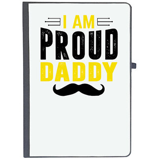                       UDNAG Ruled Notebook Diary 'Fathers Day | I am proud dady', [A5 80Pages 80GSM]                                              