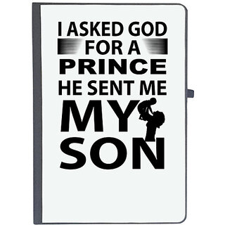                       UDNAG Ruled Notebook Diary 'Fathers Day | i ask', [A5 80Pages 80GSM]                                              