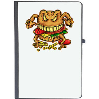                      UDNAG Ruled Notebook Diary 'Characters | Curse Of The Burger', [A5 80Pages 80GSM]                                              