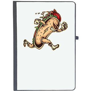                       UDNAG Ruled Notebook Diary 'Characters | Hot Dog Hero', [A5 80Pages 80GSM]                                              