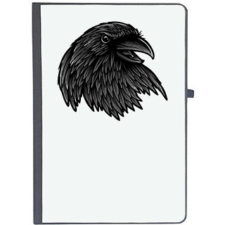                       UDNAG Ruled Notebook Diary 'Eagle | Rise Of The Raven', [A5 80Pages 80GSM]                                              