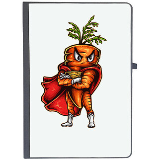                       UDNAG Ruled Notebook Diary 'Characters | Super Carrot', [A5 80Pages 80GSM]                                              