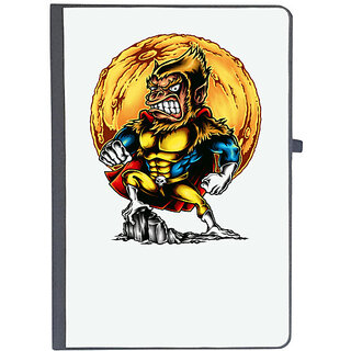                       UDNAG Ruled Notebook Diary 'Characters | Super Monkey Files', [A5 80Pages 80GSM]                                              