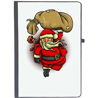                       UDNAG Ruled Notebook Diary 'Characters | Super Santa', [A5 80Pages 80GSM]                                              