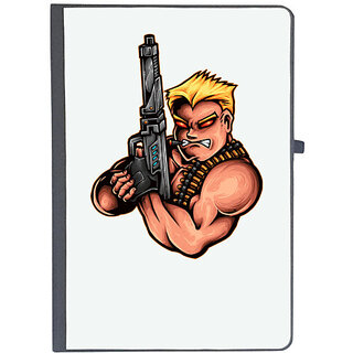                       UDNAG Ruled Notebook Diary 'Characters | Super Soldier', [A5 80Pages 80GSM]                                              