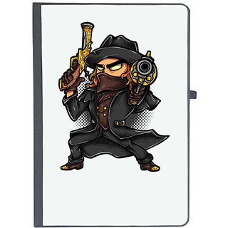                       UDNAG Ruled Notebook Diary 'Characters | Vampire Hunter', [A5 80Pages 80GSM]                                              
