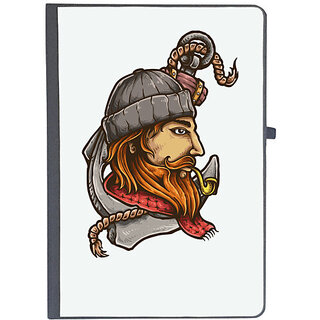                       UDNAG Ruled Notebook Diary 'Death | Skipper', [A5 80Pages 80GSM]                                              