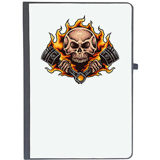                       UDNAG Ruled Notebook Diary 'Death | Speed Demon', [A5 80Pages 80GSM]                                              