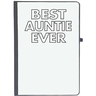                       UDNAG Ruled Notebook Diary 'Aunty | best auntie ever', [A5 80Pages 80GSM]                                              