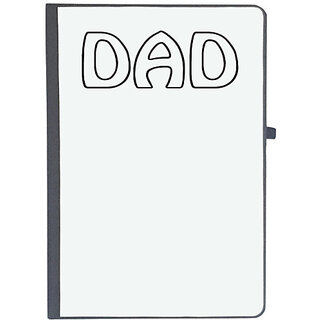                       UDNAG Ruled Notebook Diary 'Father | dad', [A5 80Pages 80GSM]                                              