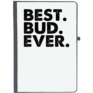                       UDNAG Ruled Notebook Diary 'Best Friend | best bud ever', [A5 80Pages 80GSM]                                              