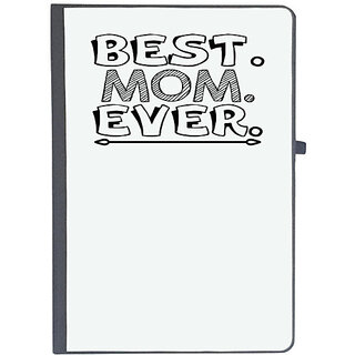                       UDNAG Ruled Notebook Diary 'Mother | best mom ever', [A5 80Pages 80GSM]                                              
