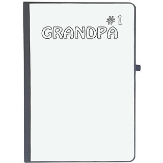                       UDNAG Ruled Notebook Diary 'Grand Father | #1 Grandpa', [A5 80Pages 80GSM]                                              