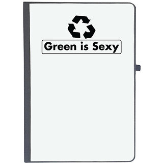                       UDNAG Ruled Notebook Diary 'Recycle | green', [A5 80Pages 80GSM]                                              
