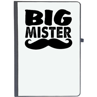                       UDNAG Ruled Notebook Diary 'Mister | big mister', [A5 80Pages 80GSM]                                              