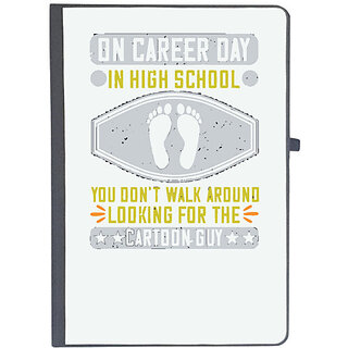                       UDNAG Ruled Notebook Diary 'Walking | On career Day in highschool', [A5 80Pages 80GSM]                                              