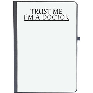                       UDNAG Ruled Notebook Diary 'Doctor | i am trust me i am a doctor', [A5 80Pages 80GSM]                                              