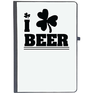                       UDNAG Ruled Notebook Diary 'Beer | i love beer', [A5 80Pages 80GSM]                                              