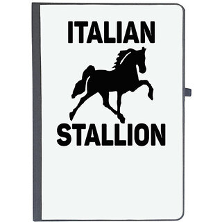                       UDNAG Ruled Notebook Diary 'Horse | italian stallion', [A5 80Pages 80GSM]                                              