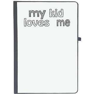                       UDNAG Ruled Notebook Diary 'Family | my kid loves me', [A5 80Pages 80GSM]                                              