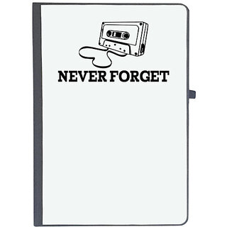                       UDNAG Ruled Notebook Diary 'Caset | never forget', [A5 80Pages 80GSM]                                              