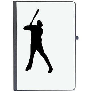                      UDNAG Ruled Notebook Diary 'Golf | man badding pic', [A5 80Pages 80GSM]                                              