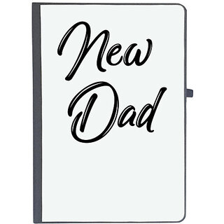                       UDNAG Ruled Notebook Diary 'Father | new dad', [A5 80Pages 80GSM]                                              