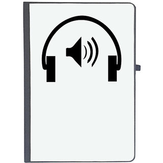                       UDNAG Ruled Notebook Diary 'Mocrophone | microphone sound', [A5 80Pages 80GSM]                                              