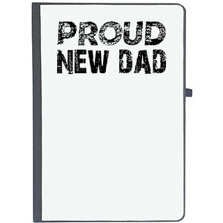                       UDNAG Ruled Notebook Diary 'Father | proud new dad', [A5 80Pages 80GSM]                                              
