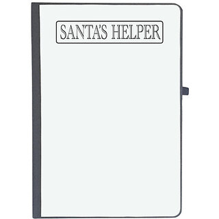                       UDNAG Ruled Notebook Diary 'Christmass | santa is helper', [A5 80Pages 80GSM]                                              