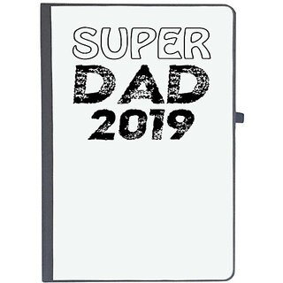                       UDNAG Ruled Notebook Diary 'Father | super dad 2019', [A5 80Pages 80GSM]                                              