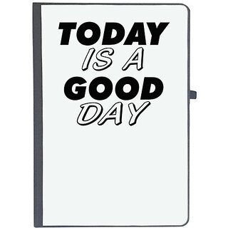                       UDNAG Ruled Notebook Diary 'Good day | today is a good day', [A5 80Pages 80GSM]                                              