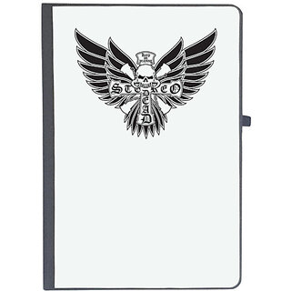                       UDNAG Ruled Notebook Diary 'Death | Death Skull2', [A5 80Pages 80GSM]                                              