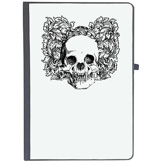                       UDNAG Ruled Notebook Diary 'Death | Skull31', [A5 80Pages 80GSM]                                              