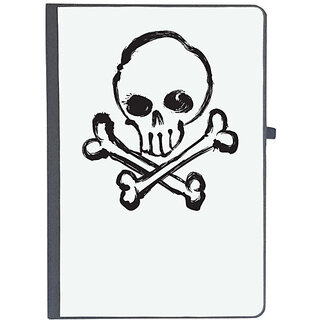                       UDNAG Ruled Notebook Diary 'Death | Danger', [A5 80Pages 80GSM]                                              