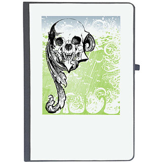                       UDNAG Ruled Notebook Diary 'Death | Skull31', [A5 80Pages 80GSM]                                              